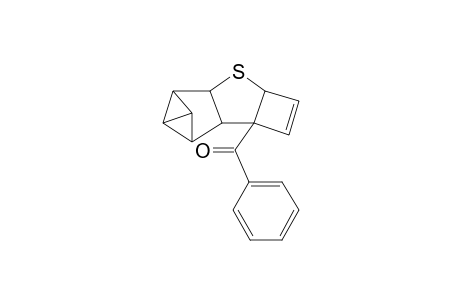 4,5,6-Metheno-3ah-cyclopenta[3,4]cyclobuta[1,2-B]thiophene, 3A,4,5,6,6A,6B-hexahydro-6B-benzoyl-, (3A.alpha.,3B.beta.,6A.beta.,6B.alpha.)-