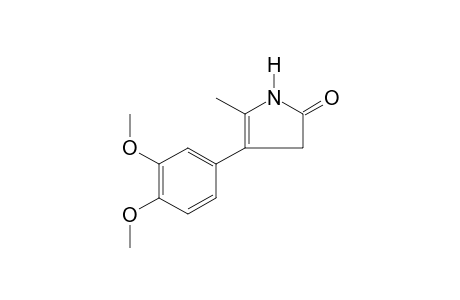 3-(3,4-dimethoxyphenyl)-2-methyl-2-pyrrolin-5-one