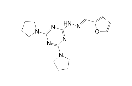 2-furaldehyde [4,6-di(1-pyrrolidinyl)-1,3,5-triazin-2-yl]hydrazone