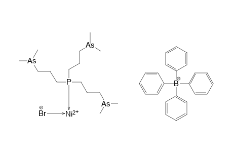 BROMO{TRIS[3-(DIMETHYLARSINO)PROPYL]PHOSPHINE}NICKEL(II) TETRAPHENYLBORATE