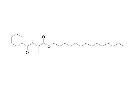 L-Alanine, N-(cyclohexylcarbonyl)-, tetradecyl ester