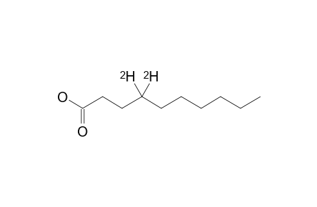 [4-(2)-H-(2)]-DECANOIC-ACID;DOUBLY-LABELED