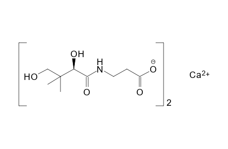 D-Pantothenic acid, hemicalcium salt