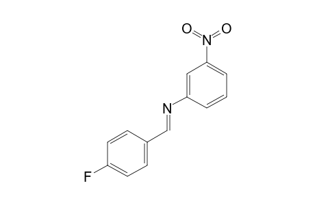 N-(p-fluorobenzylidene)-m-nitroaniline