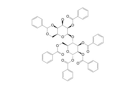 2-O-BENZOYL-4,6-O-BENZYLIDENE-BETA-D-TALOPYRANOSYL-(1->4)-1,2,3,6-TETRA-O-BENZOYL-ALPHA-D-MANNOPYRANOSE