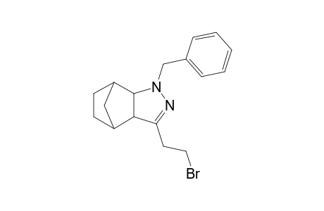 3-Benzyl-5-(2-bromoethyl)-3,4-diazatricyclo[5.2.1.0(2,6)]dec-4-ene
