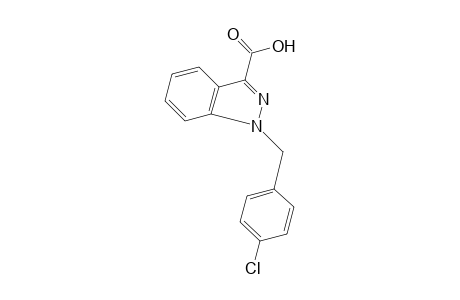 1-(p-chlorobenzyl)-1H-indazole-3-carboxylic acid