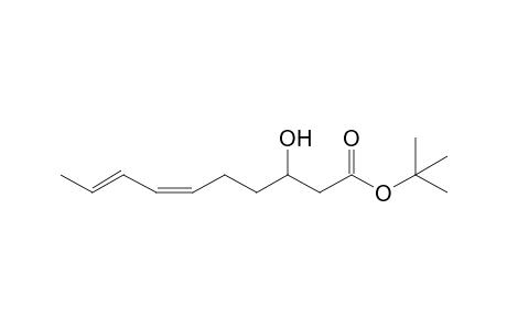 (6Z,8E)-3-hydroxydeca-6,8-dienoic acid tert-butyl ester