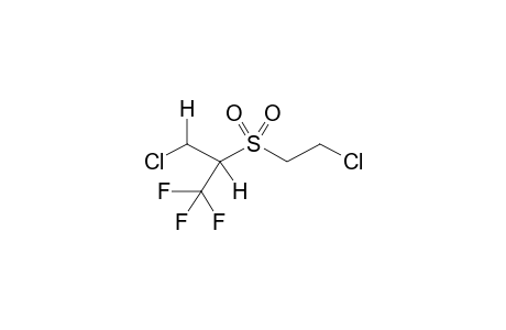 (1-TRIFLUOROMETHYL-2-CHLOROETHYL)-2'-CHLOROETHYLSULPHONE