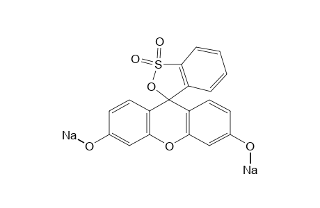 spiro[3H-2,1-benzoxathiole-3,9'-xanthene]-3',6'-diol, 1,1-dioxide, disodium salt