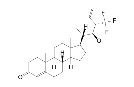 20-[(1'R)-HYDROXY-(2'R)-TRIFLUOROMETHYL-3'-BUTEN-1'-YL]-3-OXOPREGN-4-ENE