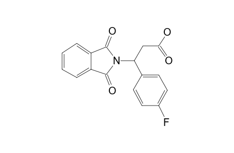 3-(1,3-Dioxo-1,3-dihydro-isoindol-2-yl)-3-(4-fluoro-phenyl)-propionic acid