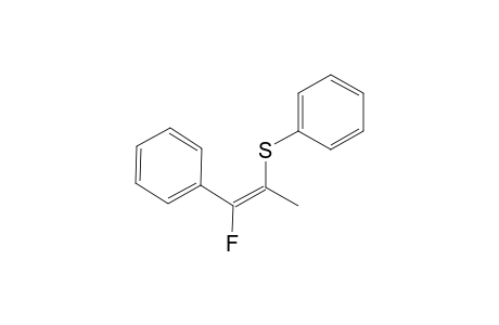 (E)-1-FLUORO-1-PHENYL-2-(PHENYLTHIO)-PROPENE