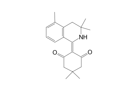 5,5-Dimethyl-2-(3,3,5-trimethyl-3,4-dihydro-1(2H)-isoquinolinylidene)-1,3-cyclohexanedione