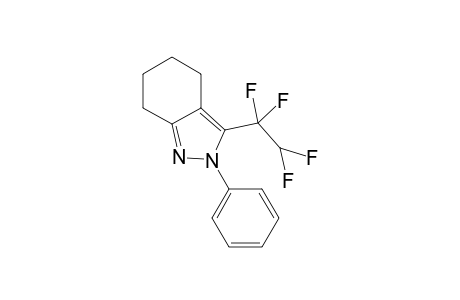 4,5,6,7-TETRAHYDRO-3-(1,1,2,2-TETRAFLUOROETHYL)-2-PHENYL-2H-INDAZOLE
