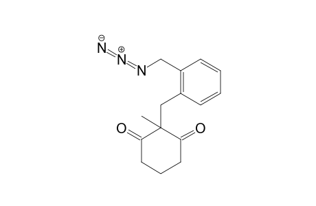 2-(2-(azidomethyl)benzyl)-2-methylcyclohexane-1,3-dione