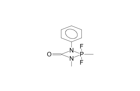 1,2-DIMETHYL-3-PHENYL-2,2-DIFLUORO-2,1,3-PHOSPHADIAZETIDINONE