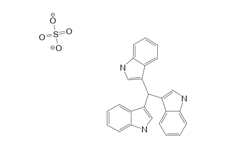 TRI-(INDOL-3-YL)-METHYLIUM_SULFATE