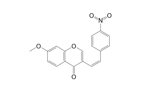 (Z)-7-METHOXY-4'-NITRO-3-STYRYLCHROMONE