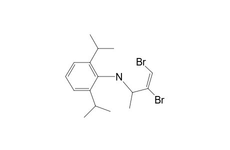 Benzenamine, N-(2,3-dibromo-1-methyl-2-propenyl)-2,6-bis(1-methylethyl)-