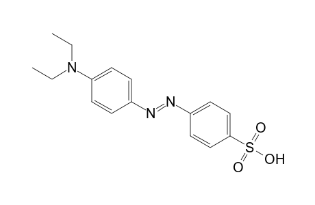 p-{[p-(diethylamino)phenyl]azo}benzenesulfonic acid