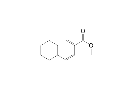 Methyl 4-cyclohexyl-2-methylene-3-buten-1-oate