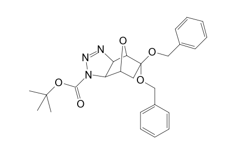 t-Butyl 8,8-dibenzyloxy-1-oxa3,4,5-triazatricyclo[5.2.1.0(2,6)]dec-4-ene-3-carboxylate