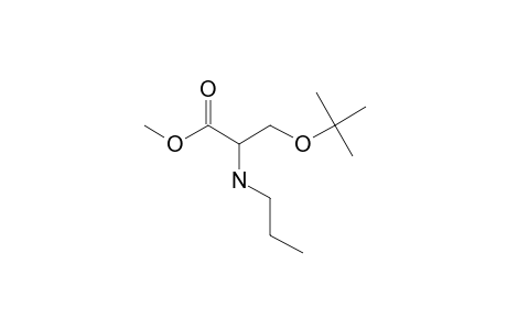 L-Serine, o-tert.-butyl-N-(N-propyl)-, methyl ester