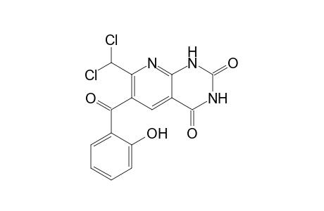 7-Dichloromethyl-6-(2-hydroxy-benzoyl)-1H-pyrido[2,3-d]pyrimidine-2,4-dione