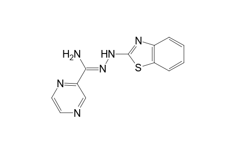 2-Pyrazine-[N(1)-(2'-benzothiazolyl)amino] - hydrazone