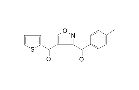 Methanone, (4-methylphenyl)[4-(2-thenoyl)-3-isoxazolyl]-