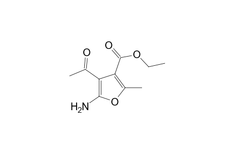 4-acetyl-5-amino-2-methyl-3-furoic acid, ethyl ester