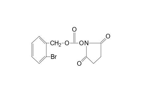 N-(carboxyoxy)succinimide, o-bromobenzyl ester