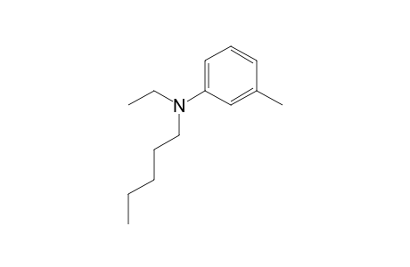 3-Methylaniline, N-ethyl-N-pentyl-