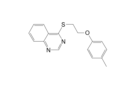 4-Methylphenyl 2-(4-quinazolinylsulfanyl)ethyl ether