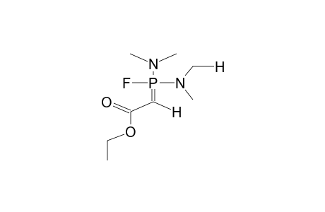 ETHOXYCARBONYLMETHYLENEBIS(DIMETHYLAMINO)FLUOROPHOSPHORANE