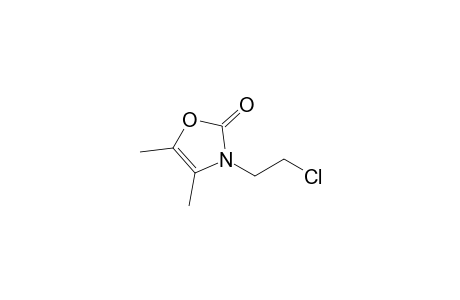 3-(2-Chloroethyl)-4,5-dimethyl-1,3-oxazol-2-one