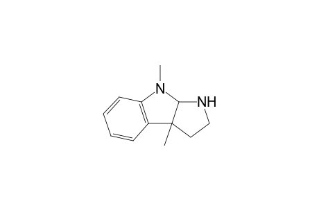 3a,8-Dimethyl-1,2,3,3a,8,8a-hexahydropyrrolo[2,3-b]indole