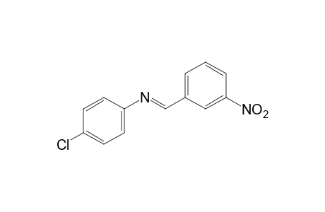 p-chloro-N-(m-nitrobenzylidene)aniline