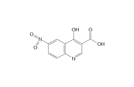 3-quinolinecarboxylic acid, 4-hydroxy-6-nitro-