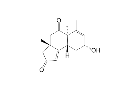 (3aR,5aR,8R,9aR)-3a,4,5a,8,9,9a-Hexahydro-8-hydroxy-3a,5a,6-trimethyl-2H-benz[e]indene-2,5(3H)-dione