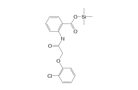 2-{[(2-chlorophenoxy)acetyl]amino}benzoic acid, tms derivative