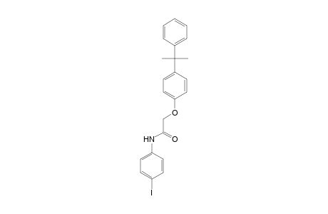 2-[4-(a,a-Dimethylbenzyl)phenoxy]-4'-iodoacetanilide