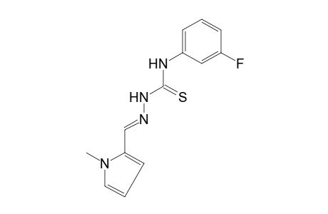 1-methylpyrrole-2-carboxaldehyde, 4-(m-fluorophenyl)-3-thiosemicarbazone