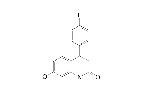 4-(4-Fluorophenyl)-7-hydroxy-3,4-dihydro-1H-quinolin-2-one