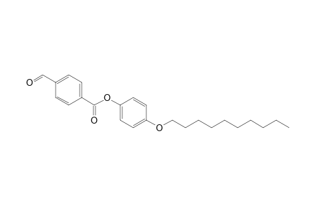 4-Formyl-benzoic acid, 4-decyloxy-phenyl ester