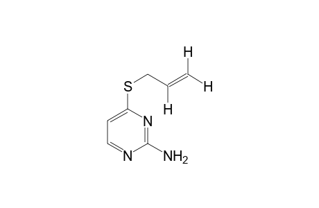 4-(allylthio)-2-aminopyrimidine
