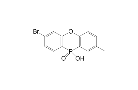 7-bromo-10-hydroxy-2-methylphenoxaphosphine, 10-oxide
