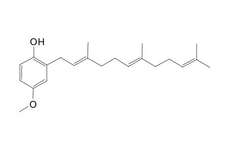 4-Methoxy-2-[(2E,6E)-3,7,11-trimethyldodeca-2,6,10-trienyl]phenol