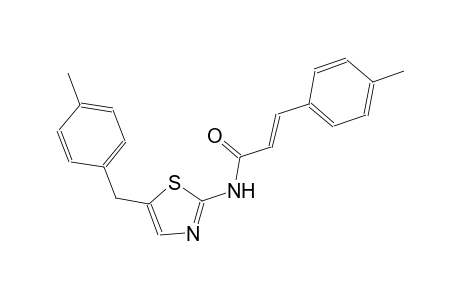 2-propenamide, 3-(4-methylphenyl)-N-[5-[(4-methylphenyl)methyl]-2-thiazolyl]-, (2E)-